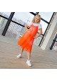 Платье MISS PRETTY и сетка NEON ORANGE